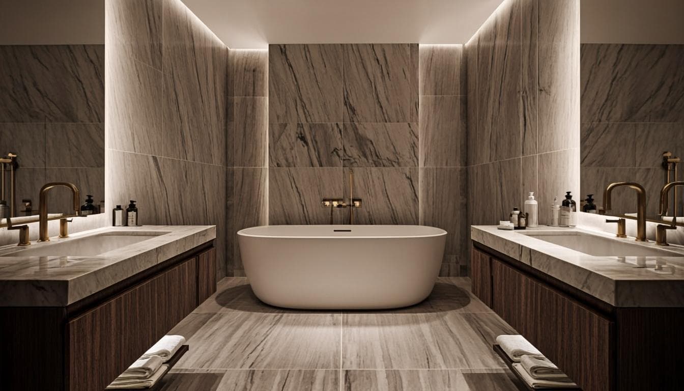 Carrara Suite bathroom